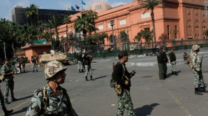 Egyptian Muesum Protected by Army